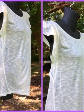 Flutter Strap Tank, sz S